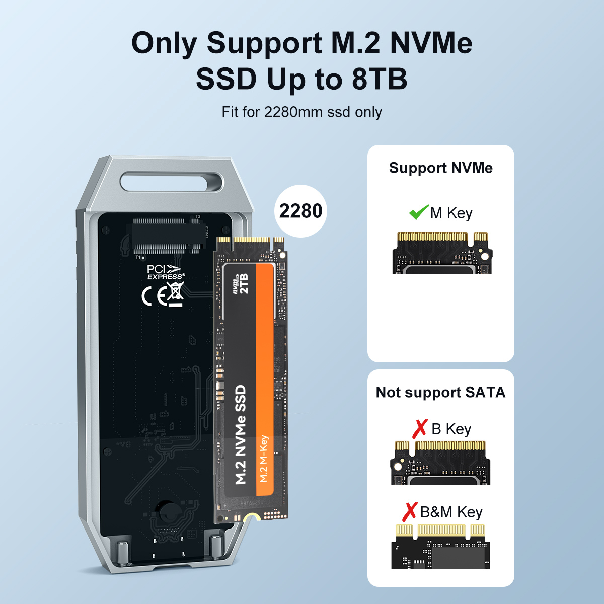 MAIWO 40Gbps USB4 アルミ製NVMe M.2 - Usb4 40Gbps External Ssd 8Tb のレビューと価格